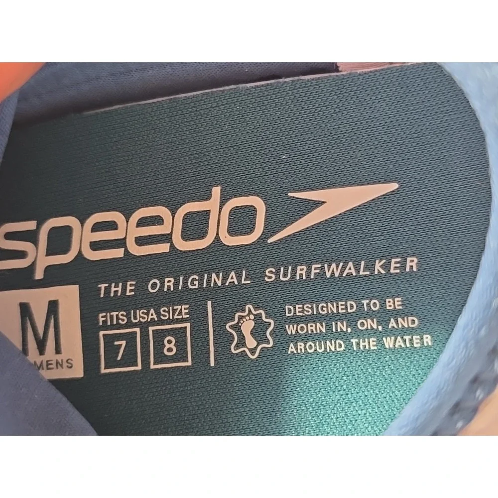 Speedo Surfwalker Rush water‎ shoes Women's Medium (7-8) Purple/Blue